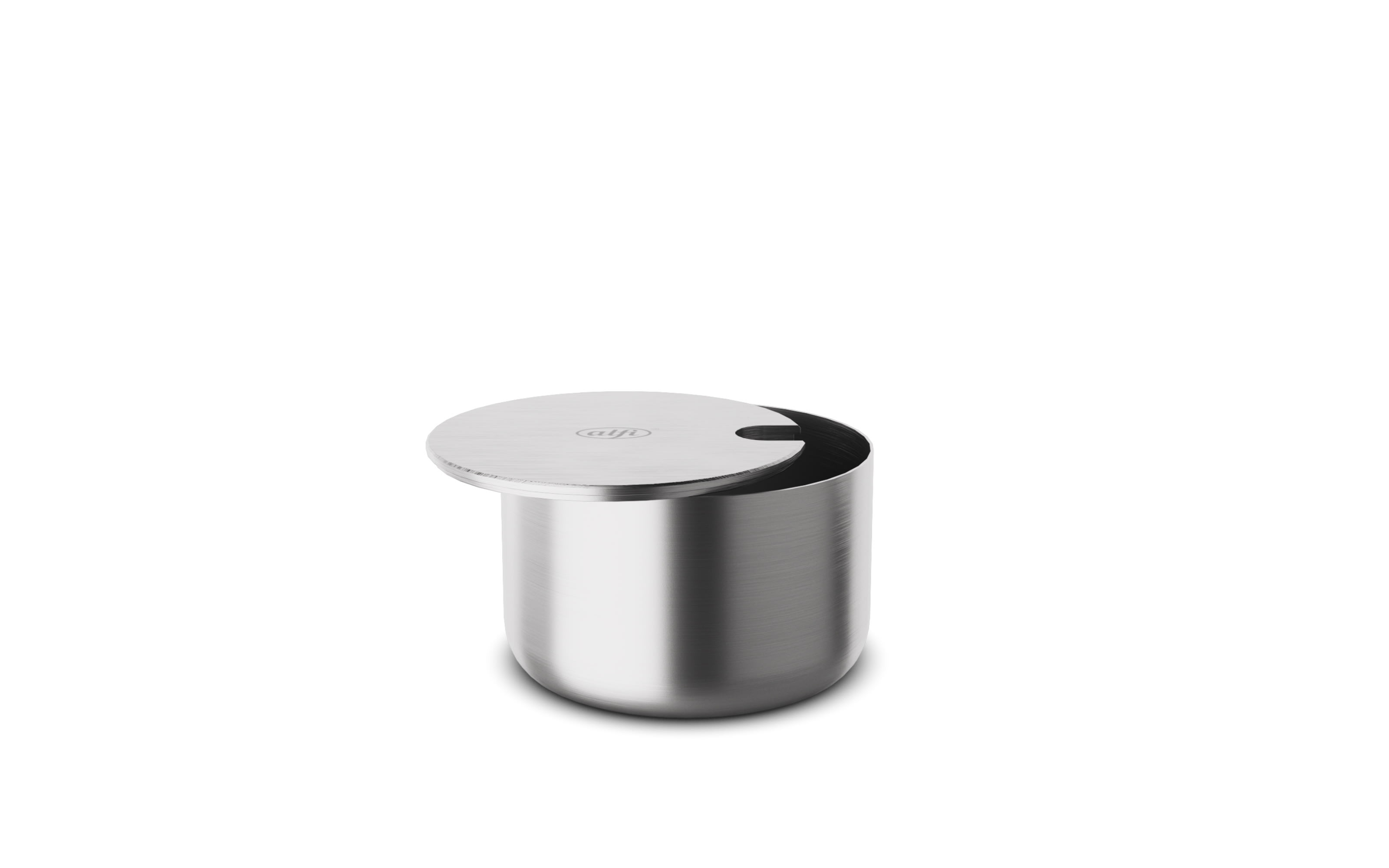 Zucker-Sahne-Set, stainlesssteel mat, 3-teilig