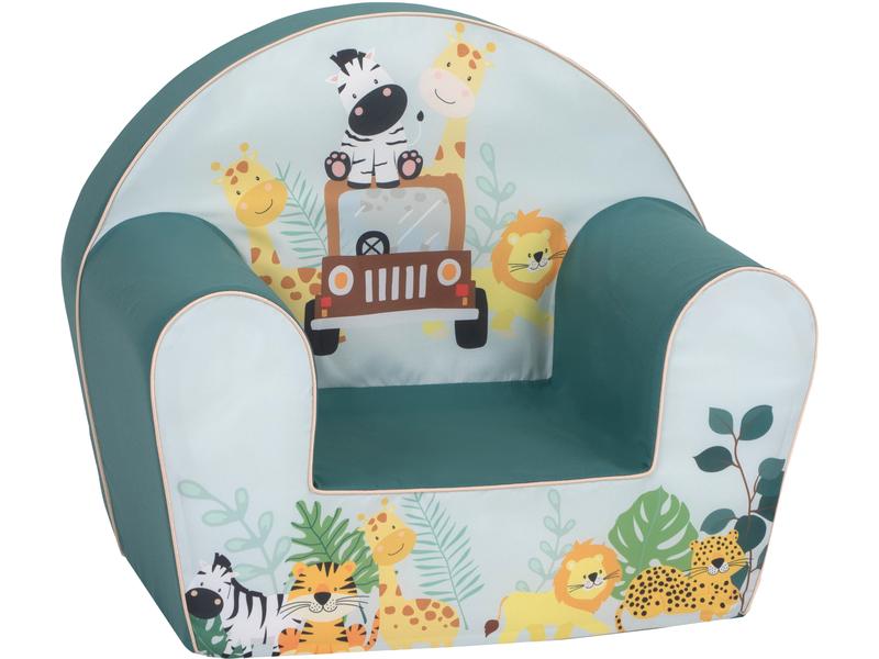Knorrtoys Kindersessel Safari Sessel mit zauberhaftem Aufdruck