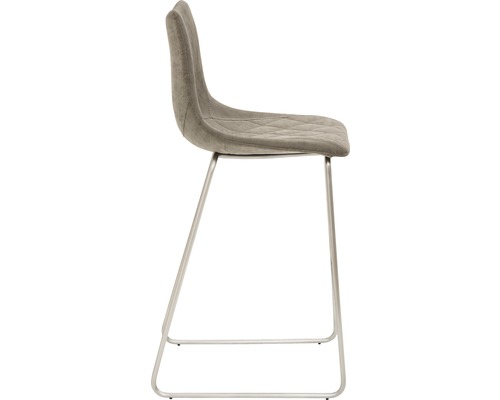 Barkruk Mayer zitmeubel 1175 47 x 51 x 99 cm roestvrij staal bruin