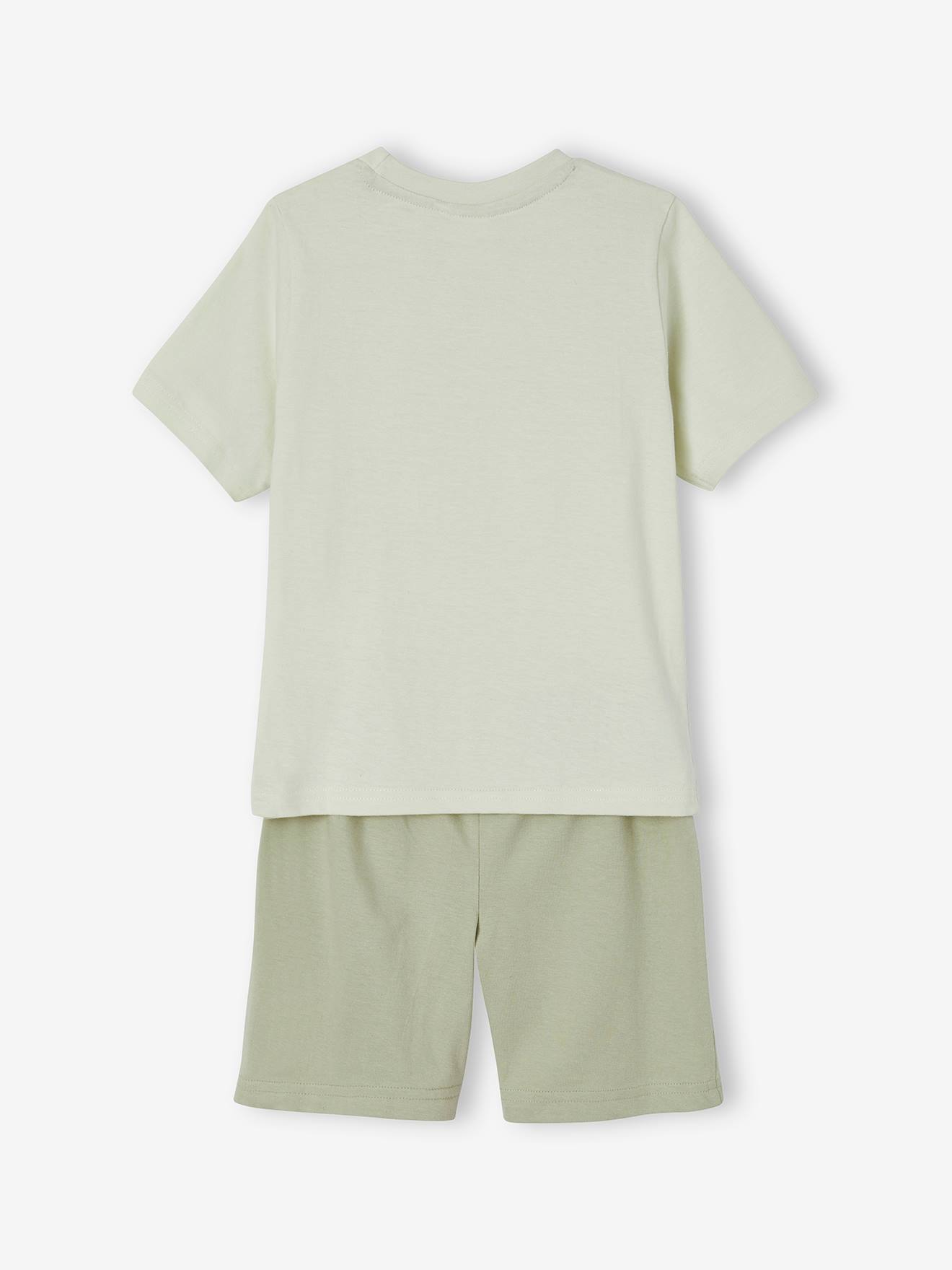 Pijama infantil DS® do Rei Leão com shorts, verde salgueiro.