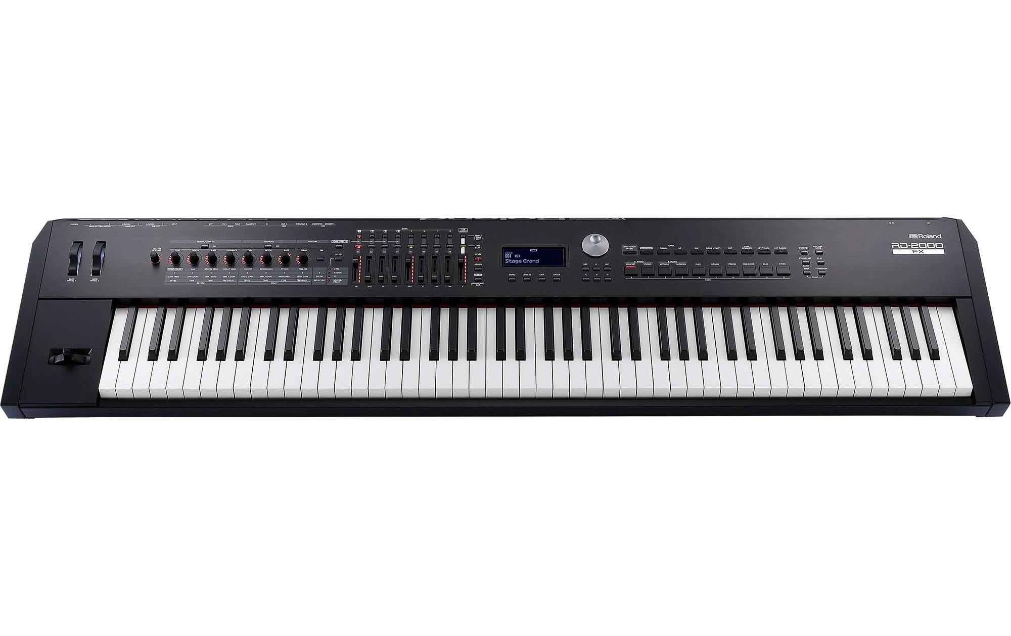 Stage Piano RD-2000 EX<br>Stagepiano mit zwei unabhängigen Klangerzeugern und modernen Steuerungsfunktionen