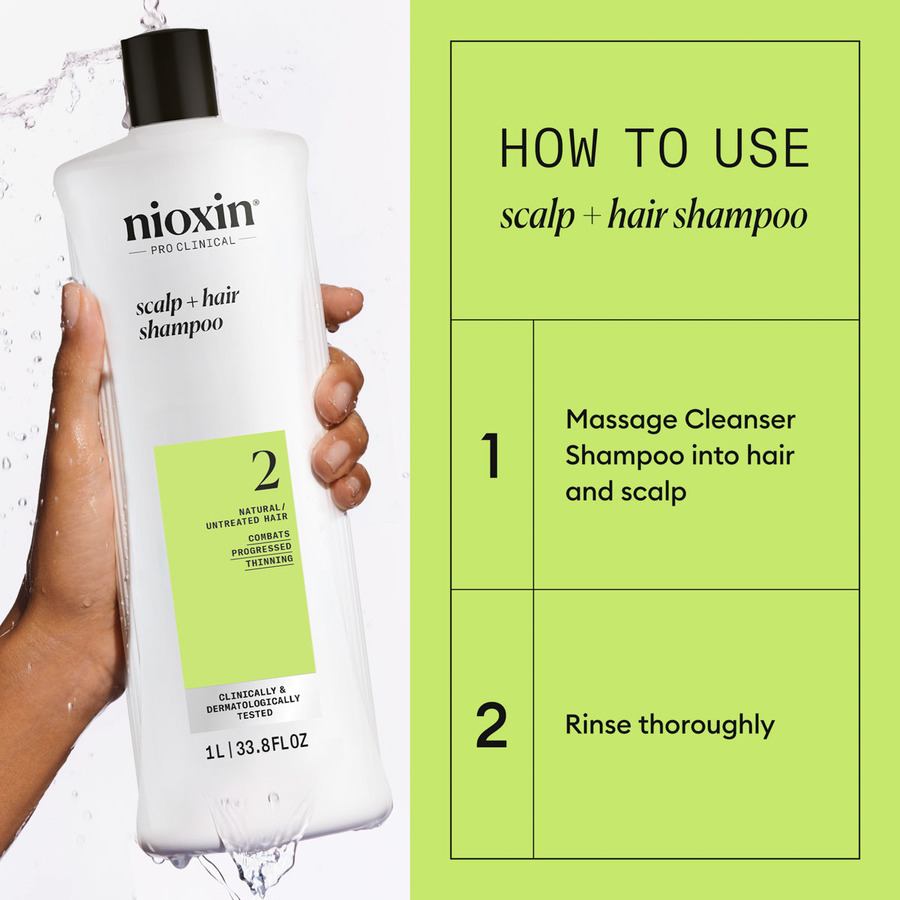 Nioxin System 2 Shampoo 1000ml