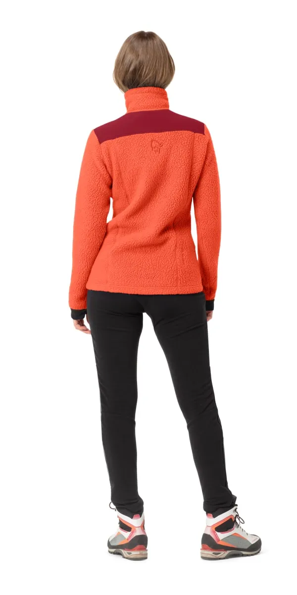 Norrøna Women's Trollveggen Thermal Pro Jacket Orange Alert
