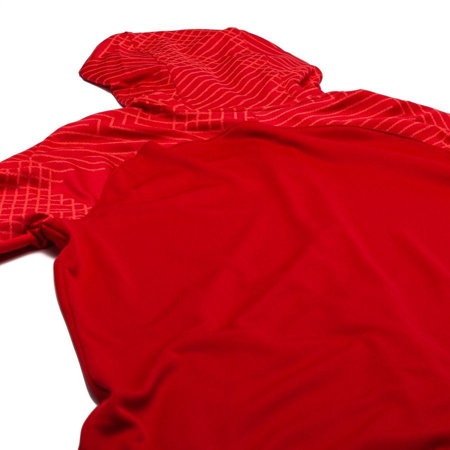 Nike Veste Dri-FIT Strike avec capuche - Rouge/Rouge/Blanc