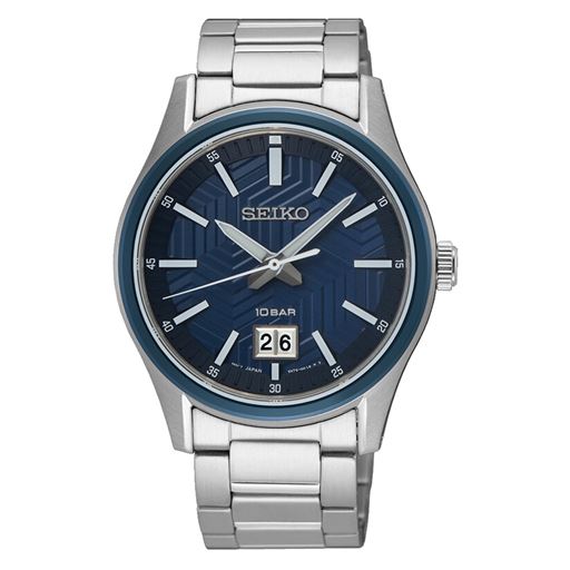 Seiko Conceptual Series Quartz SUR559P1 Herreur, Steel, 39 mm