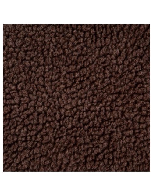 Maxxnobel Orthopedische Sofa Lederlook\/Teddy Cognac - Hondenbank