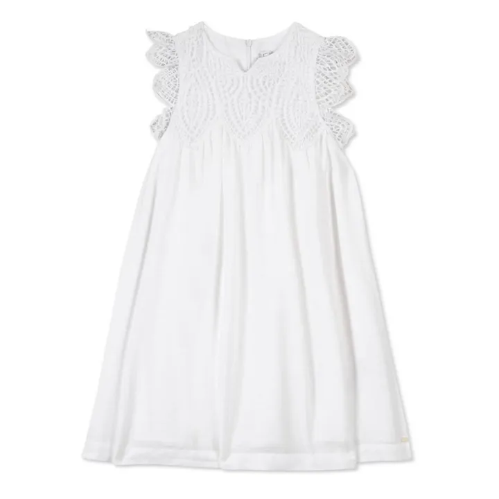 Tartine et Chocolat Robe Fleur d'Hibiscus | Blanc