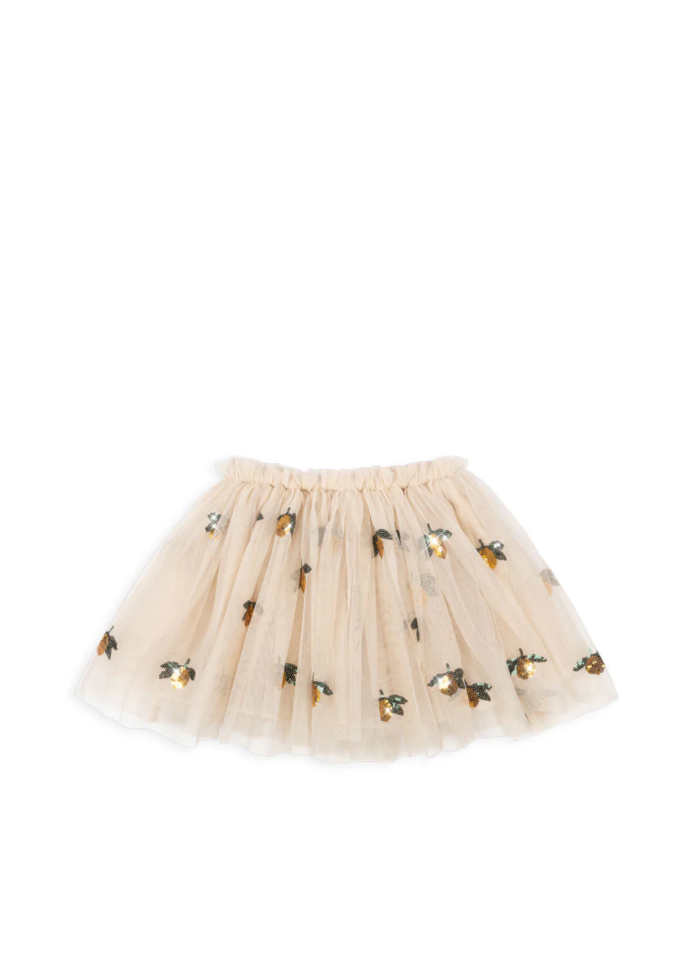 Yvonne nederdel - lemon sequin - 12M