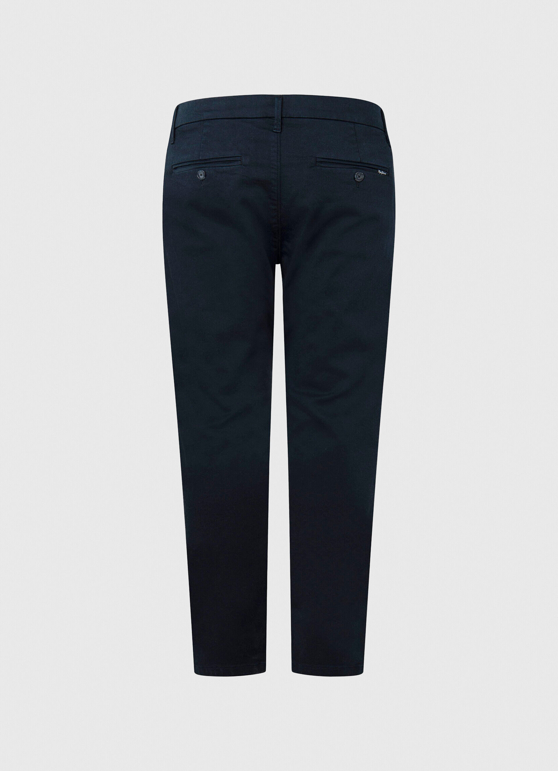 Calça chino slim James - azul dulwich