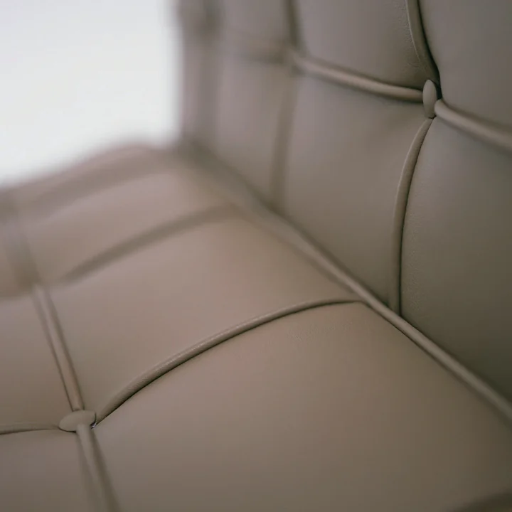Knoll - Barcelona Relax Sessel, Chrom / Leder braun Venezia