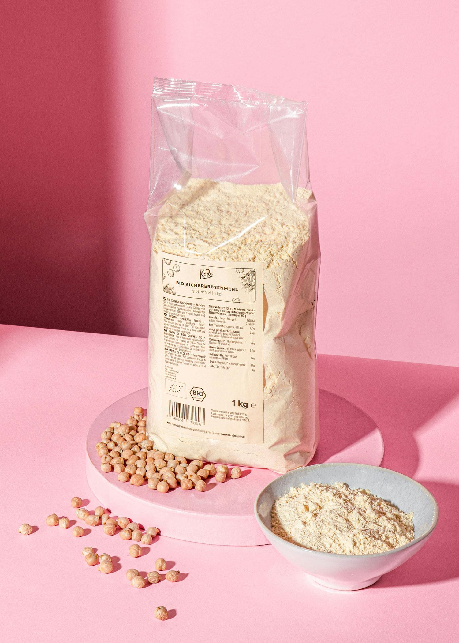 Bio Kichererbsenmehl 1 kg