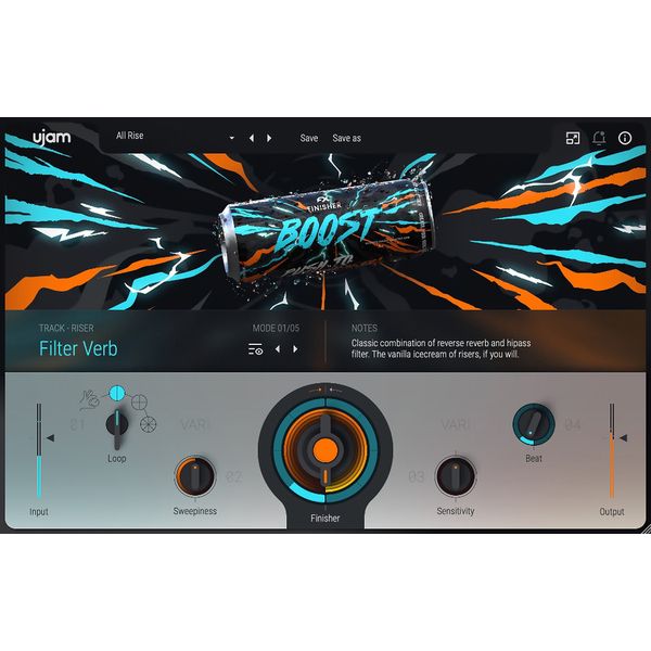 ujam Finisher BOOST