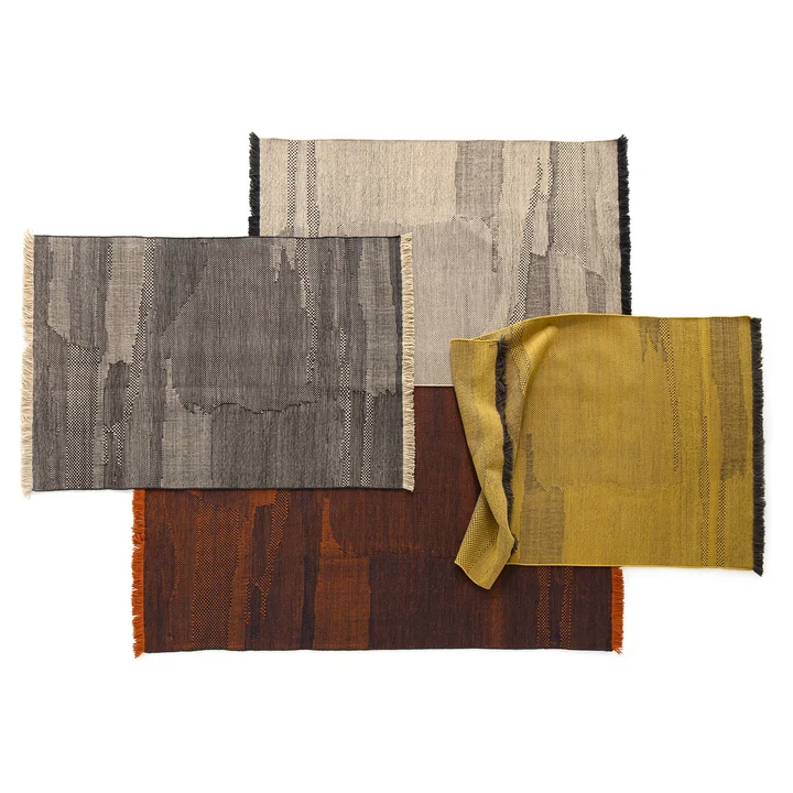 nanimarquina - Wabisabi Wollteppich, 170 x 240 cm, anthracite