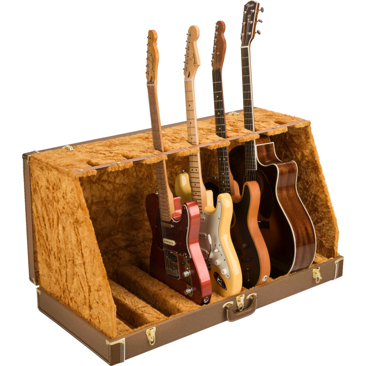 Fender Classic Series Case Stand 7 Brown statief voor zeven gitaren / basgitaren