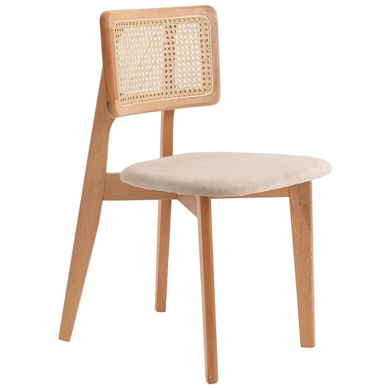 Homitis 2 Chaises Zeus hêtre - 45x45x80 cm