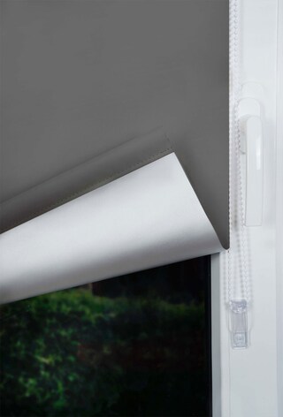 my deco Klemmfix Thermo-Rollo 60 x 160 cm grau