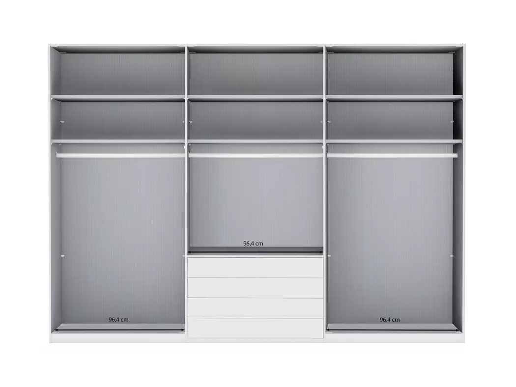 Kleiderschrank Shanghai 3 300 x 216 cm