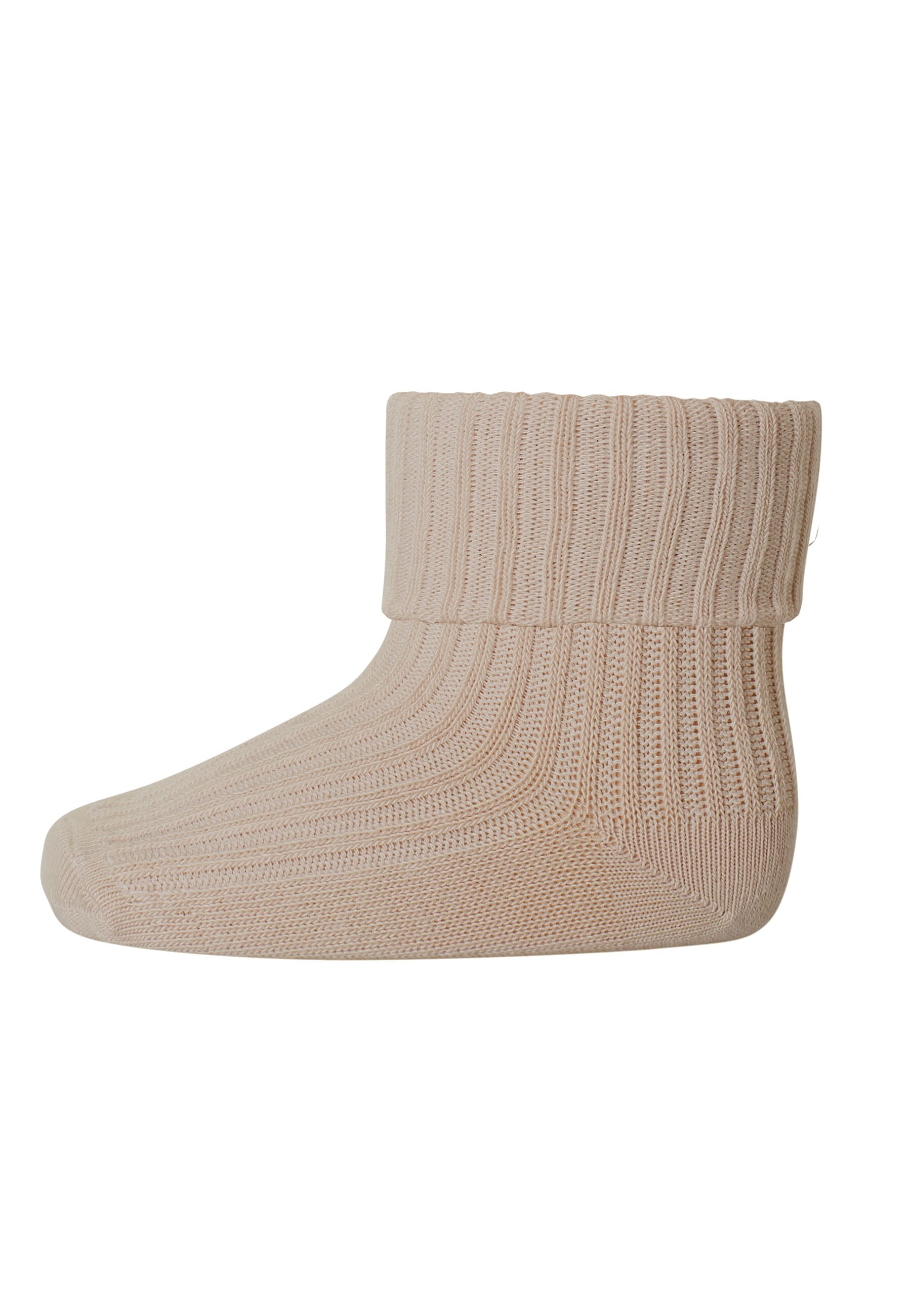 Cotton Rib Baby Socks rose dust - MP - Rumpetroll