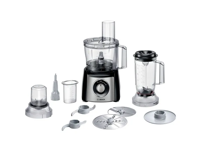 Bosch MultiTalent 3 Plus MCM3PM386, food processor (black / brushed stainless steel)