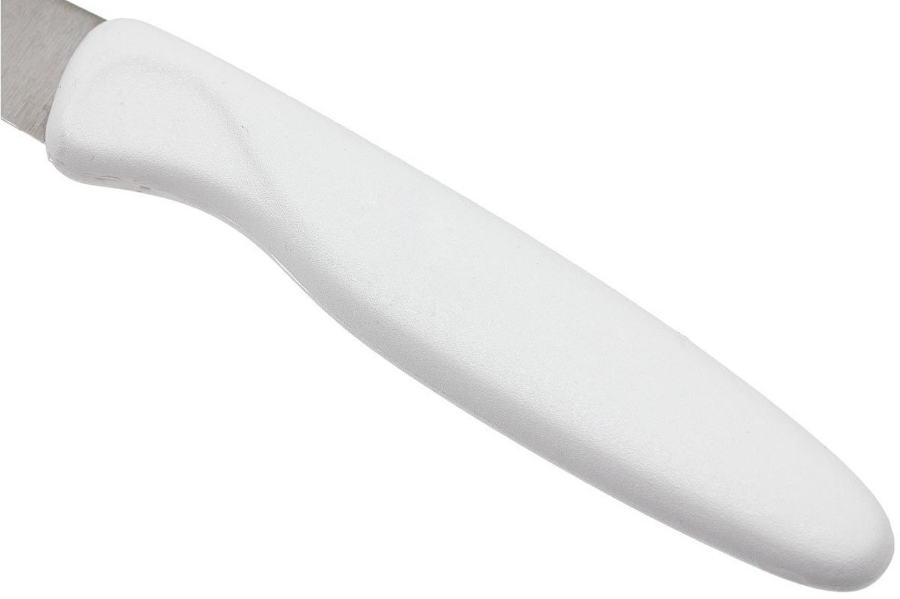 Robert Herder schilmes straight classic RVS, wit, 8,5 cm