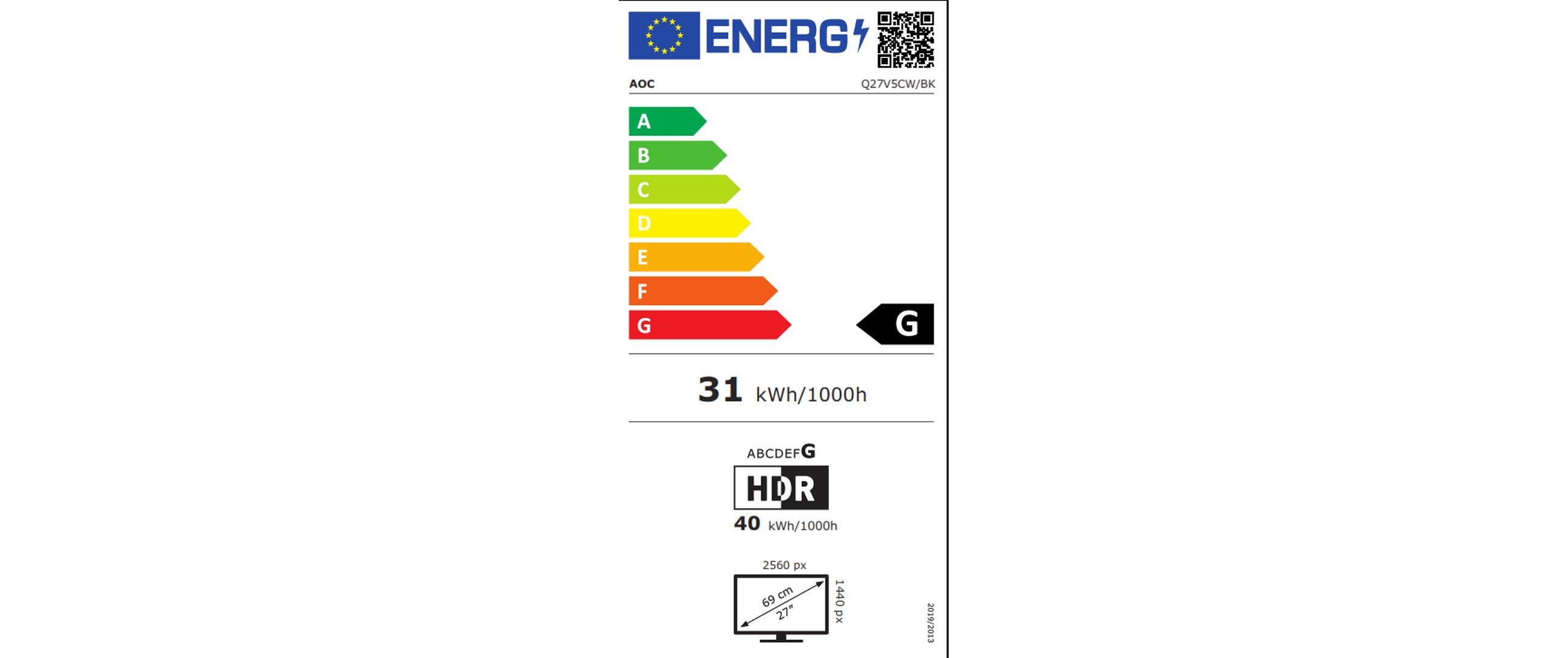 Monitor Q27V5CW/BK<br>27
