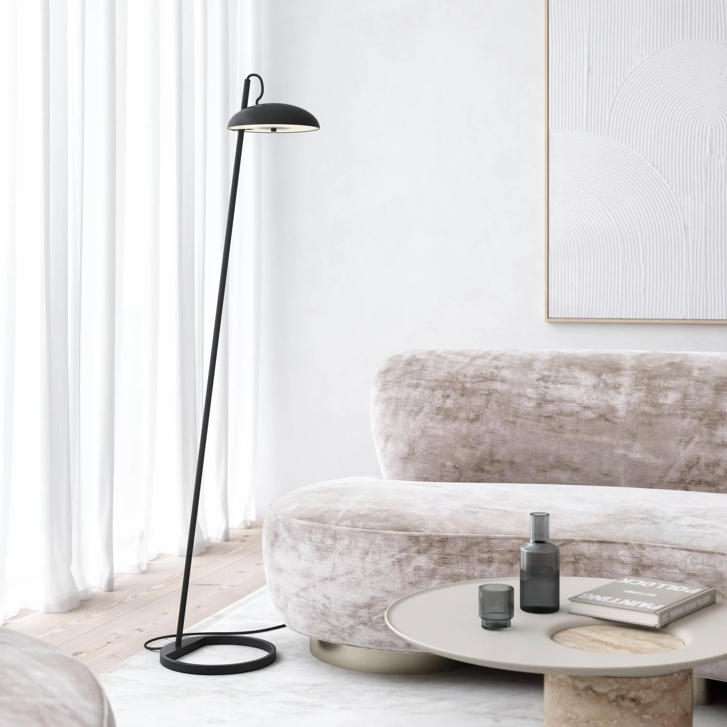 Design For The People  Versale gulvlampe - sort