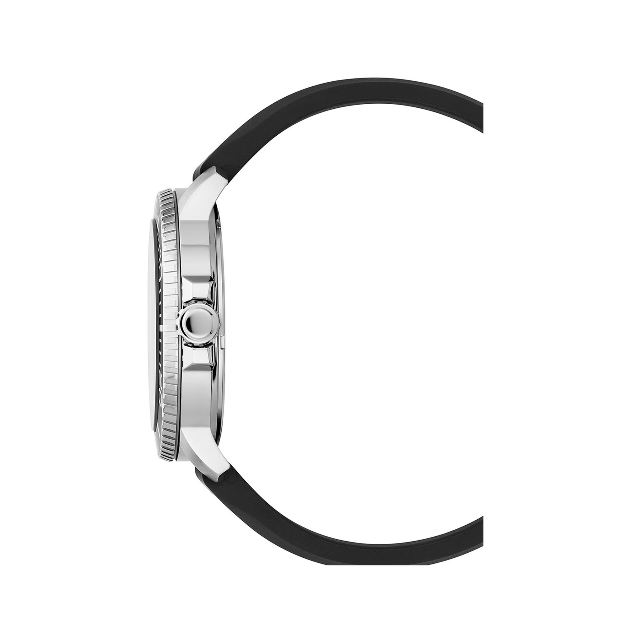 JDM Military Herren Armbanduhr Tango 2020 Edelstahl silber/schwarzJDM-WG008-02