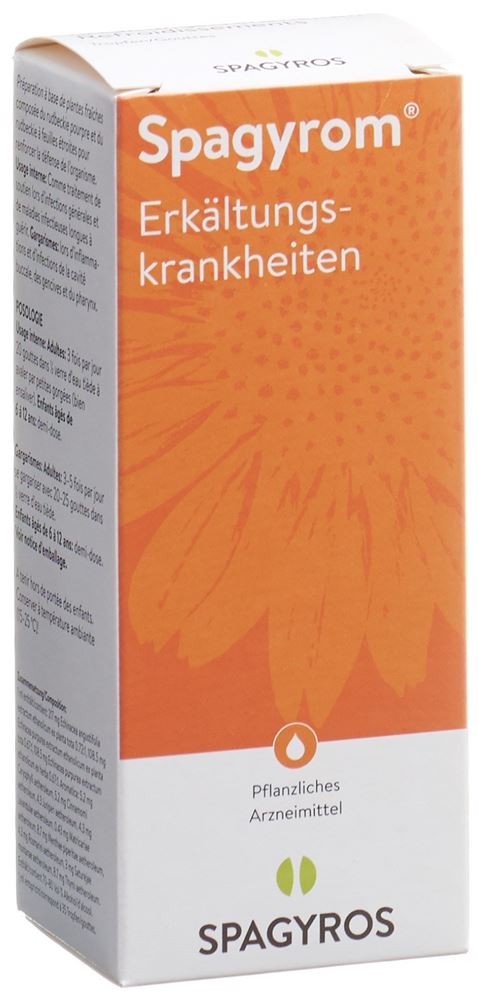 SPAGYROM Erkältungskrankheiten<br>100 ml, Flasche, Tropfen zum Einnehmen, Flüssigkeit