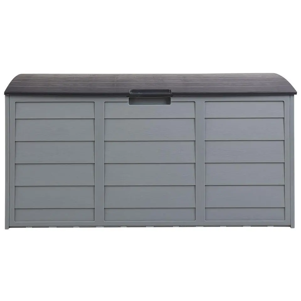 LOCARNO - Kussenbox - Grijs - 112 cm - Synthetisch materiaal