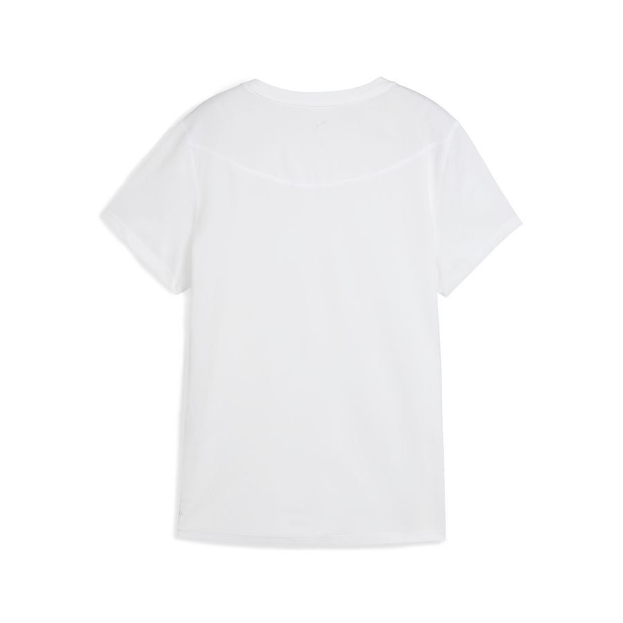 W RUN GRAPHIC MESH TEE PUMA White