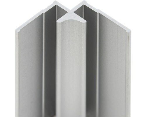 Decodesign hoekverbinder, aluminium, H: 2550 mm