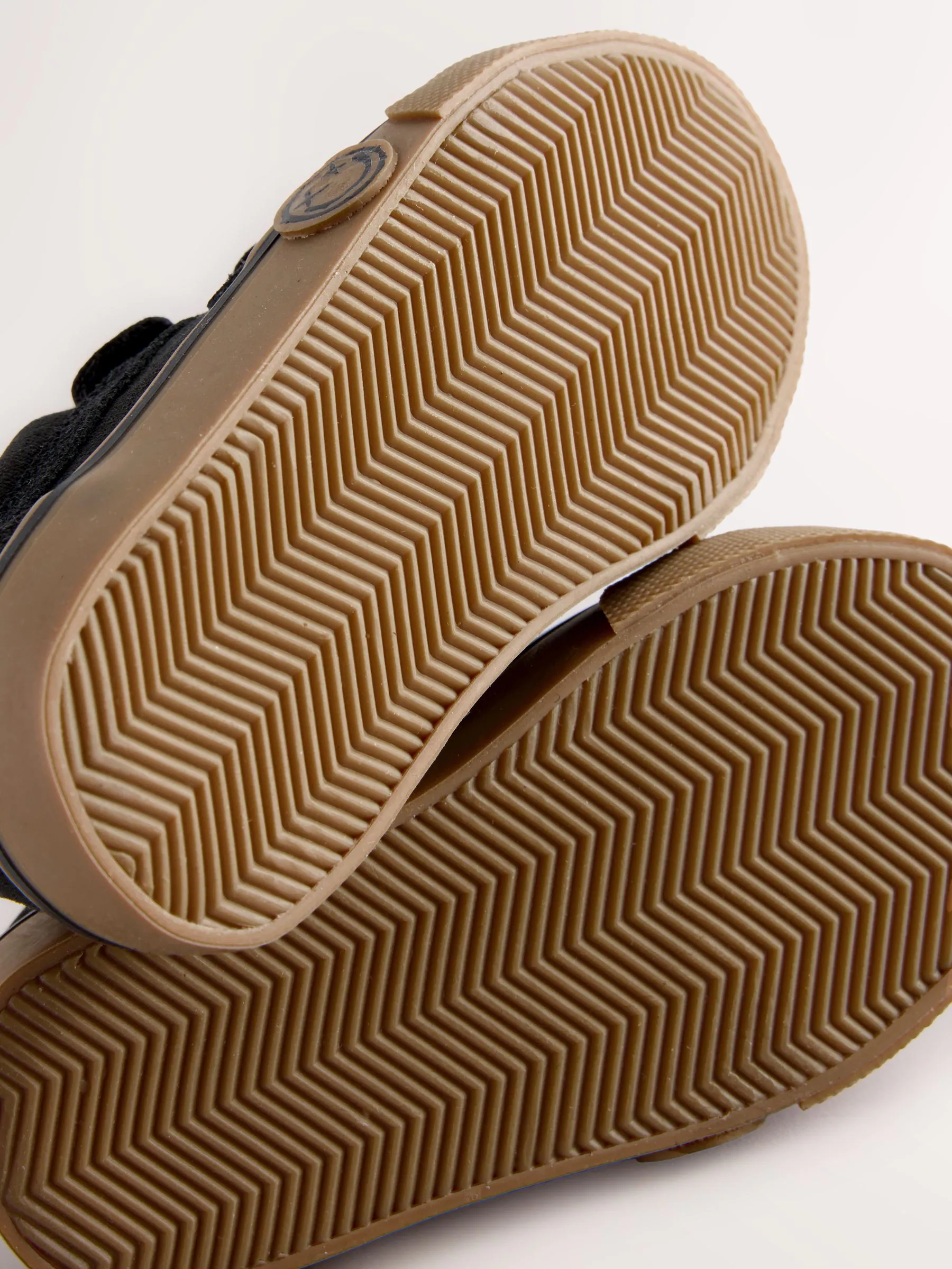 Zwart - Klittenbandsluiting Skate Trainers