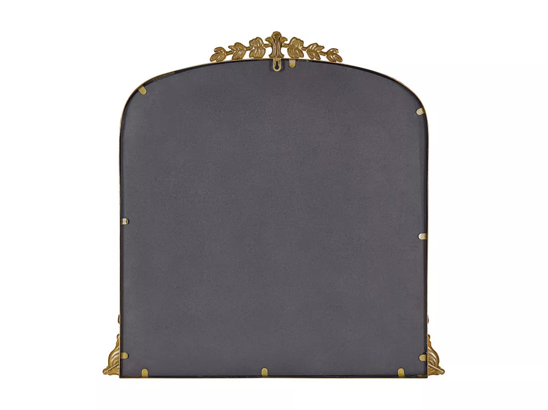 Miroir LIVRY 71 cm 71 cm Métal Doré