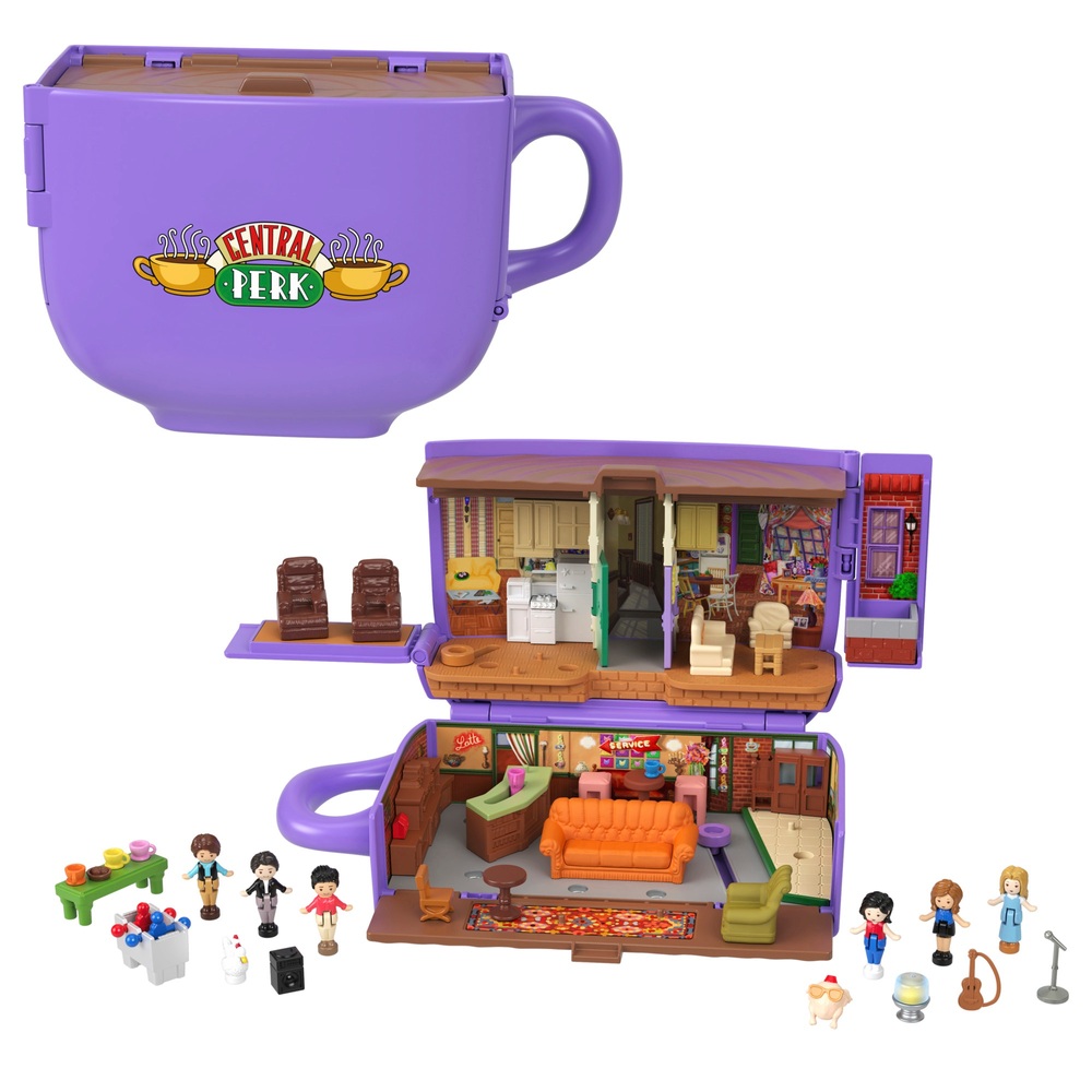 Polly Pocket Friends TV-Sammler Central Perk Kompakt