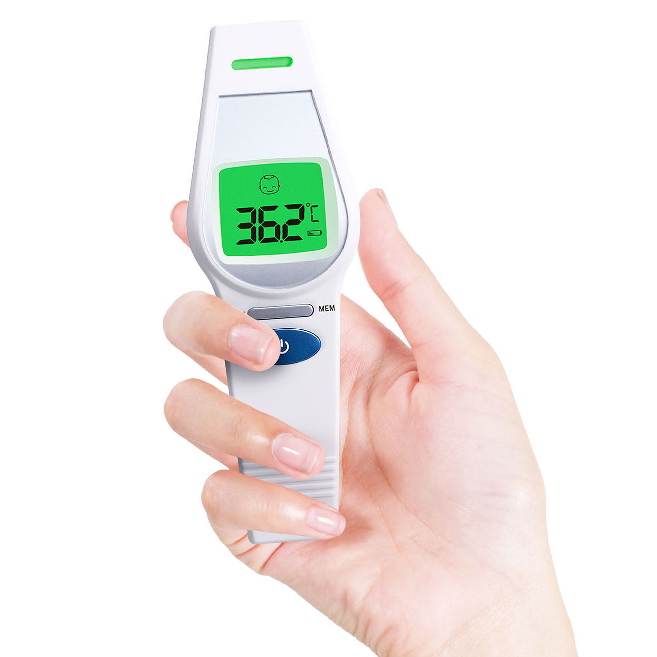 Yoghi Thermomètre frontal norme médicale blanc