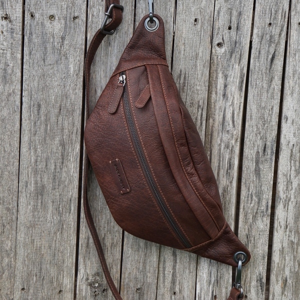 Gürteltasche gross Riemen abnehmbar .780 cognac