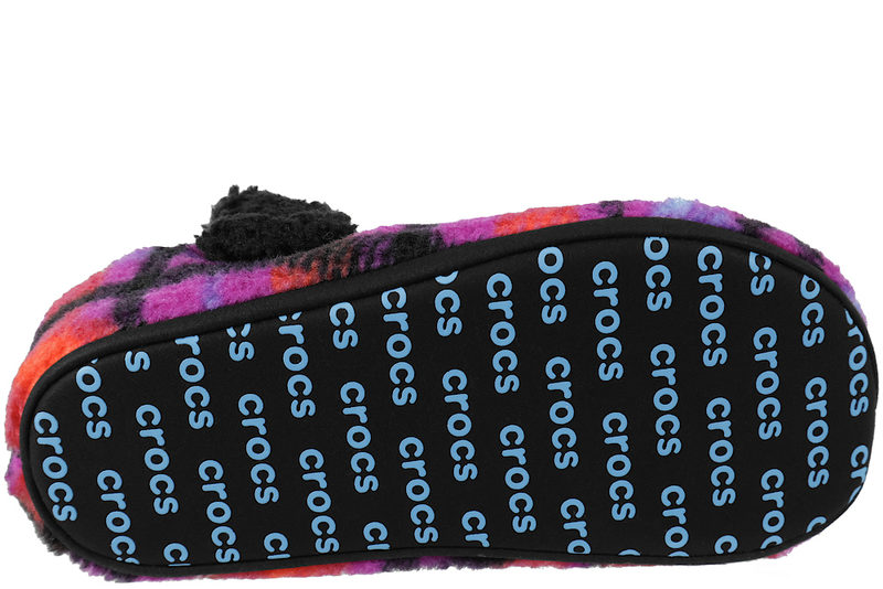 CROCS CLASSIC COZZZY PLAID HJEMMESKO I TERNET TEKSTIL