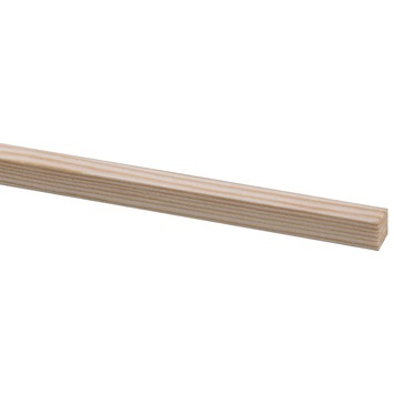 Schaaflat grenen 9x9 mm, lengte 270 cm