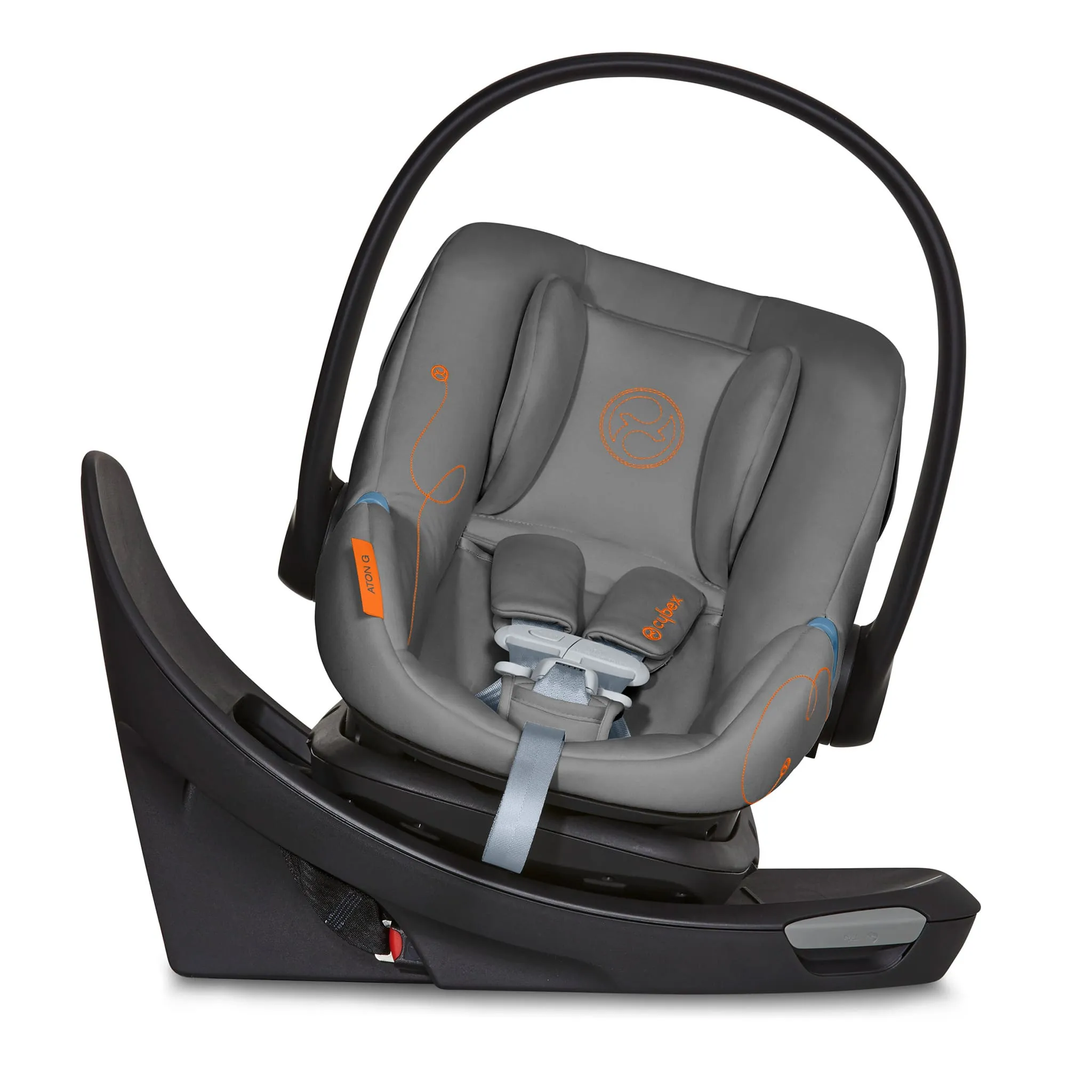 Cybex Siège d'Auto Aton G Swivel - Lava Grey