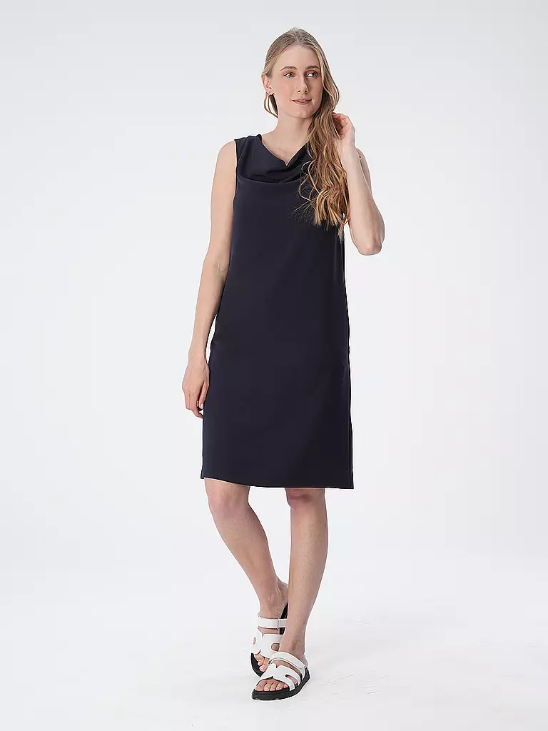 COMMA Minikleid  dunkelblau