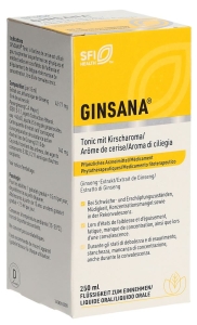 GINSANA Tonikum mit Kirscharoma, 250 ml