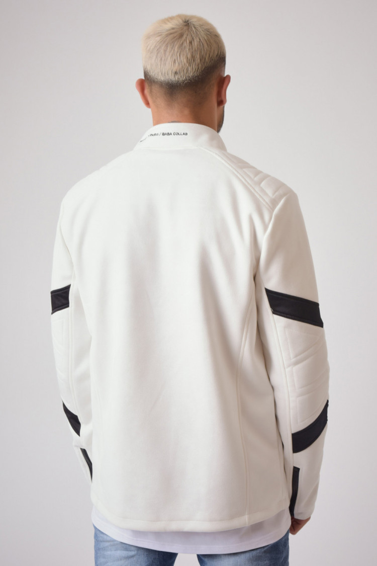 Veste blanche en suédine - Project X - 2030070
