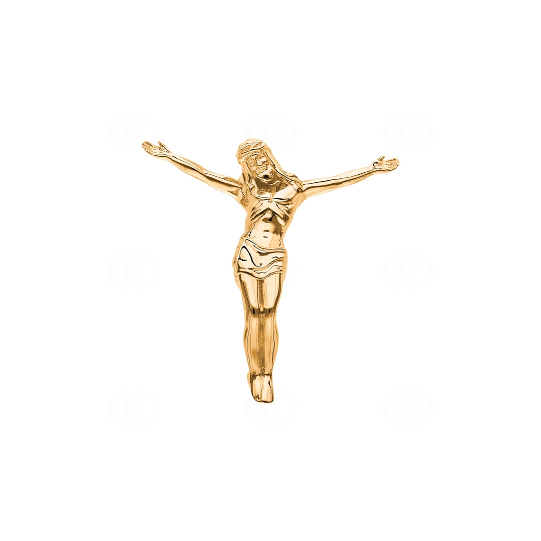 Anhänger 750/18 K Gelbgold Jesus