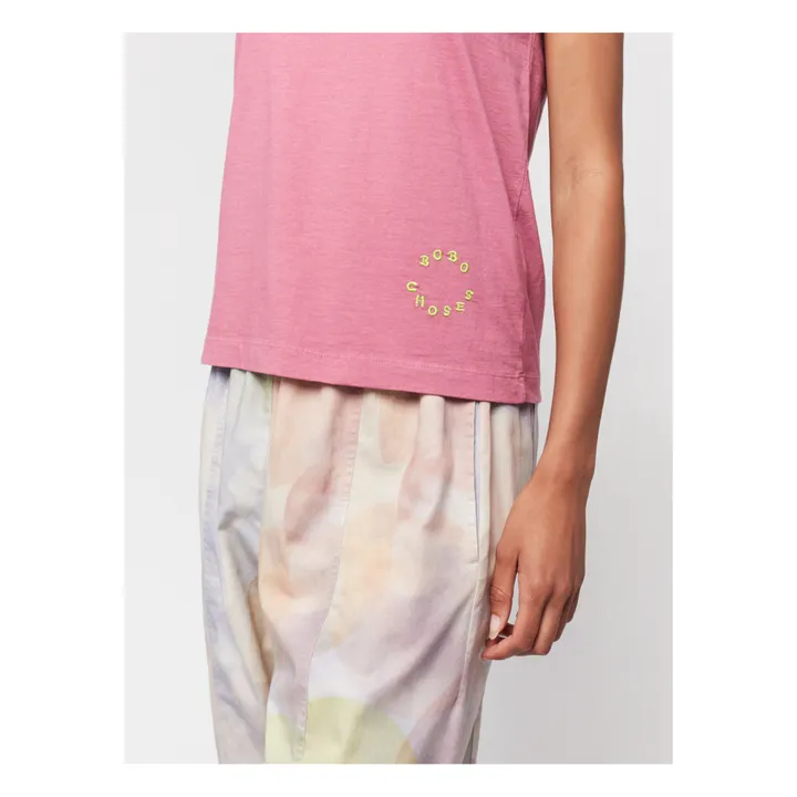 Bobo Choses Débardeur Coton Bio - Collection Femme  | Vieux Rose