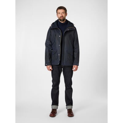 Herrenjacke wattiert, Navy