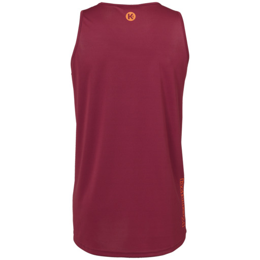 Camiseta regata Core 2.0 vermelha escura/cinza escura tamanho M Kempa