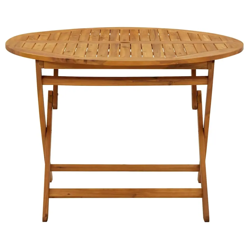 vidaXL - Tuintafel - Bruin - Acaciahout
