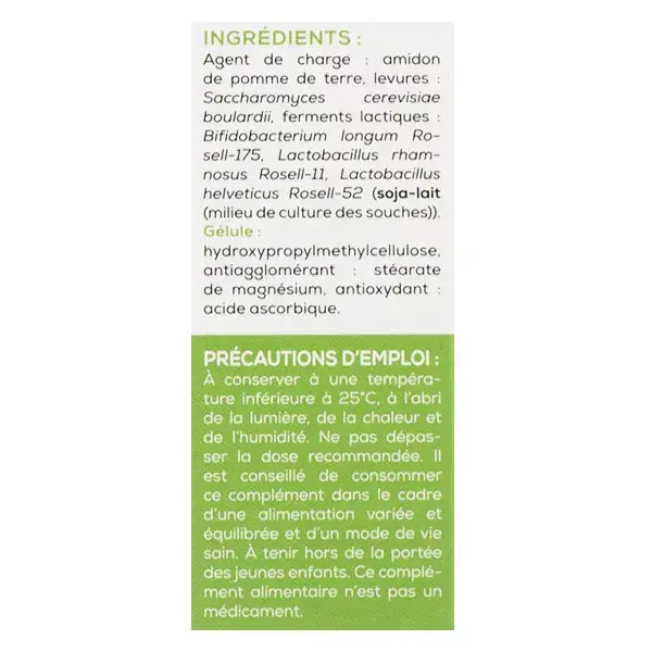 Granions Probio'Vit Flore 30 cápsulas