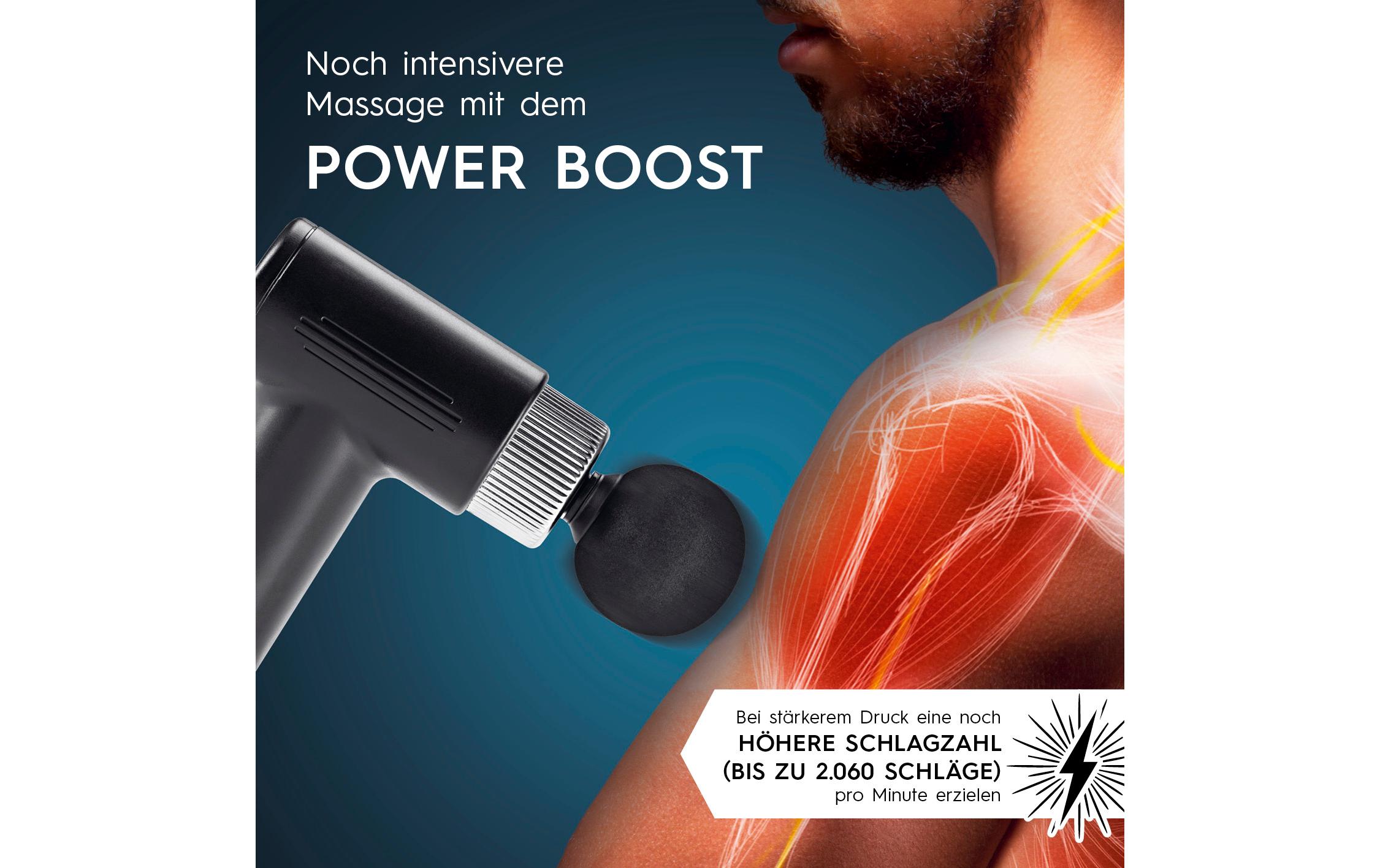 Massage Pistole Mini-Gun 5-teiligMini Massage-Gun