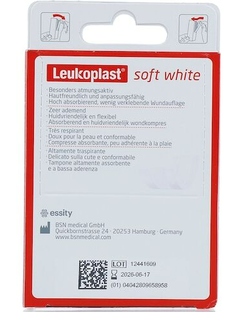 Leukoplast Soft White Wondpleister 10ST